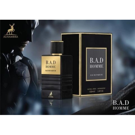 Bad Boy (B.A.D. Homme) arabiška aromato versija vyrams, EDP, 100ml. Lattafa Kvepalai - 1