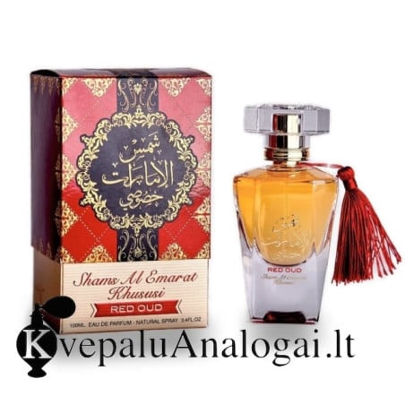 LATTAFA Shams al Emarat Khususi Red Oud Arabic perfume