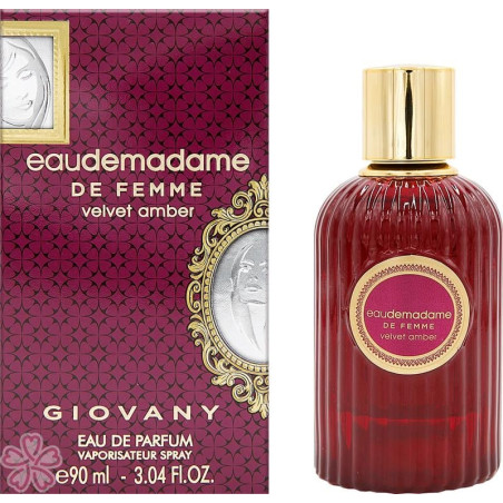 Eau De Madame D Femme Velvet Amber ➔ (Eaudemoiselle de Givenchy Ambre Velours) ➔ Arabic perfume ➔ Fragrance World ➔ Perfume for 
