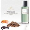 Lattafa Perfume Interlude EDP 30 ml — toote vaade; lähivaade; valgel taustal