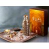 Arabian Oud SHAHRAZAD EDP 100 ml — товар и упаковка; очень крупный план; на белом фоне