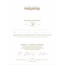 Vale-presente MARABIKA 50 EUR ➔  ➔ Cartões de presente ➔ 1