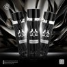 Fragrance World Marly Pegasus 200 ml — produktvy; mycket tät närbild; på mörk bakgrund
