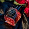 Vertus Paris Niche Perfume ROSE PRIVE EDP 100 ml — productweergave; zeer nabije close-up; met bloemen