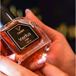 Vertus Paris Niche Perfume OMBRE EDP 100 ml — изображение товара; очень крупный план; на цветном фоне