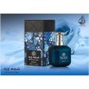 Lattafa Perfume Shamah Ward EDP 100 ml — товар и упаковка; очень крупный план; на белом фоне; самый широкий кадр