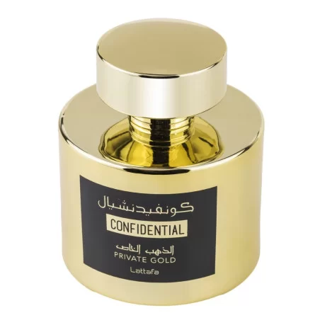 LATTAFA Confidential Private Gold ➔ (Kirke) ➔ Arabialainen hajuvesi ➔ Lattafa Perfume ➔ Unisex hajuvesi ➔ 4