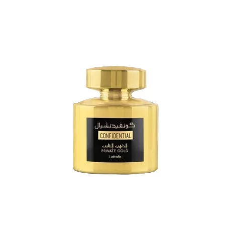 LATTAFA Confidential Private Gold ➔ (Kirke) ➔ Perfume Árabe ➔ Lattafa Perfume ➔ Perfume unissex ➔ 5