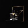 Vertus Paris Niche Perfume AURAMBER EDP 100 ml — изображение товара; широкая композиция; на тёмном фоне; самый близкий кадр