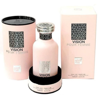 Nusuk Vision pour femme EDP 100 ml — изображение товара; крупный план; на белом фоне; самый широкий кадр