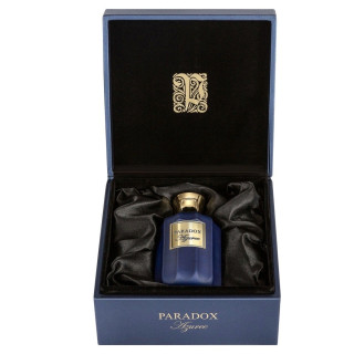 Fragrance World Paradox Azuree EDP 100 ml — produktvisning; nærbilde; på hvit bakgrunn; tetteste utsnitt