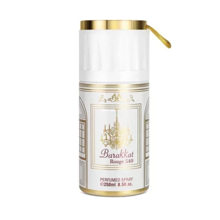 Barakkat rouge 540 ➔ (Baccarat Rouge 540) ➔ Spray corporal com aroma árabe ➔ Fragrance World ➔ Perfume unissex ➔ 3