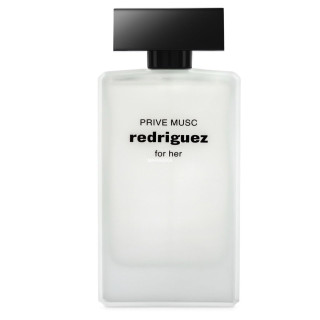 Fragrance World Prive Musc Redriguez EDP 100 ml — άποψη προϊόντος; κοντινή λήψη; σε λευκό φόντο