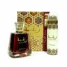 Lattafa Perfume Raghba EDP 100 ml — изображение товара; полная композиция; на белом фоне; очень широкий кадр
