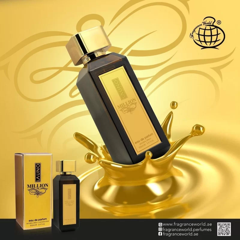 1 MILHÃO DE PARFUM Perfume árabe ➔ Fragrance World ➔ Perfume masculino ➔ 1