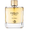 Fragrance World Proud of You for Her EDP 100 ml — Produktansicht; Nahaufnahme; auf weißem Hintergrund; weitester Bildausschnitt