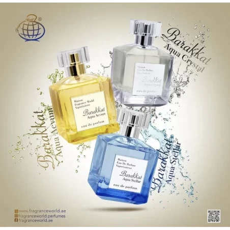 Barakkat Aqua Aevum ➔ (Aqua Vitae Forte) ➔ Arabisk parfym ➔ Fragrance World ➔ Unisex parfym ➔ 4