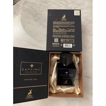 Zaffiro Collection Crafted Oud ➔ (Thameen Carved Oud) ➔ perfume árabe ➔ Lattafa Perfume ➔ Perfume unissex ➔ 5