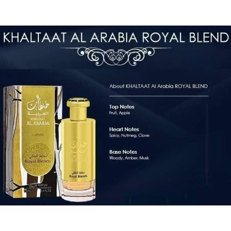LATTAFA Khaltaat Al Arabia Royal Blends ➔ Perfume árabe ➔ Lattafa Perfume ➔ Perfume unissex ➔ 5