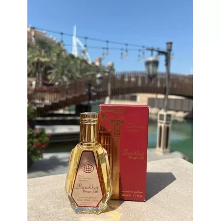 Barakkat rouge 540 extrait ➔ (Baccarat Rouge 540 Extrait) ➔ Arabialainen hajuvesi 50 ml ➔ Fragrance World ➔ Taskuhajuvesi ➔ 5