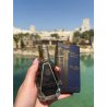 Barakkat Satin Oud EDP 50 ml — товар в стилизованной композиции; очень крупный план; на открытом воздухе; самый близкий кадр