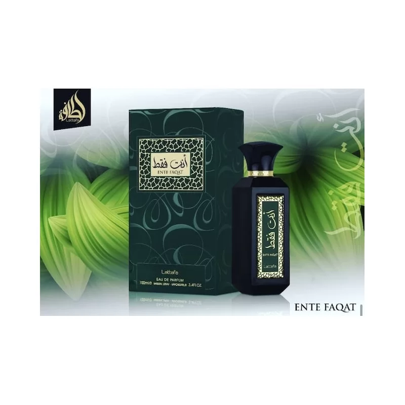 LATTAFA Ente Faqat ➔ perfume árabe ➔ Lattafa Perfume ➔ Perfume unissex ➔ 1