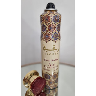 Lattafa Perfume Raghba 300 ml — widok produktu; bardzo bliskie ujęcie; na białym tle