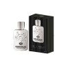 Fragrance World Marque 117 EDP 25 ml — producto y embalaje; composición completa; sobre fondo blanco