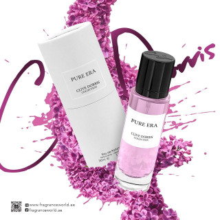 Fragrance World Pure Era EDP 30 ml — productweergave; zeer nabije close-up; op een witte achtergrond
