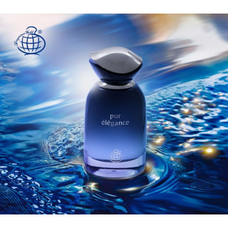 Fragrance World Pur Elegance EDP 100 ml — изглед на продукта; много близък план; на бял фон