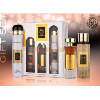 Lattafa Perfume Oud Romancea — produkta skats; ļoti tuvs plāns; uz balta fona