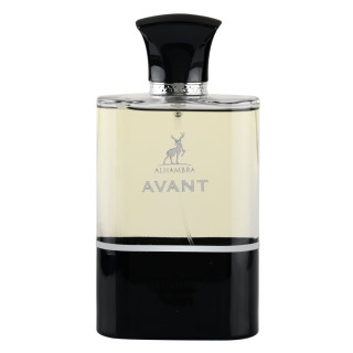 Lattafa Perfume Avant EDP 100 ml — изображение товара; крупный план; на белом фоне; самый близкий кадр