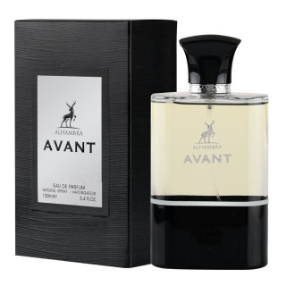 Lattafa Perfume Avant EDP 100 ml — изображение товара; очень крупный план; на белом фоне