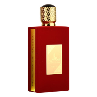 Lattafa Perfume AMEERAT AL ARAB EDP 100 ml — toote vaade; lähivaade; valgel taustal