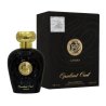 Lattafa Perfume Opulent Oud EDP 100 ml — toote vaade; väga lähivõte; valgel taustal; kõige laiem kadreering