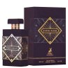 Lattafa Perfume INFINI ROSE EDP 100 ml — embalaje del producto; primerísimo plano; sobre fondo blanco; encuadre más cercano