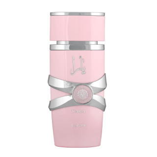Lattafa Perfume Yara EDP 100 ml — изображение товара; крупный план; на белом фоне; самый широкий кадр