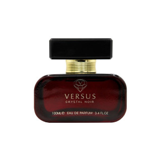 Fragrance World Versus Crystal Noir EDP 100 ml — флакон крупным планом