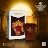 Fragrance World Marque 175 EDP 25 ml — product in a styled setting; tight close-up; on a wooden surface