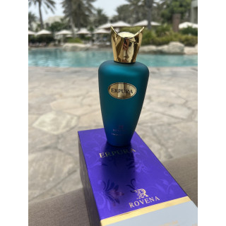 Fragrance World Erpura Extrait de Parfum 100 ml — produkt w stylizowanej aranżacji; bardzo bliskie ujęcie; nad wodą