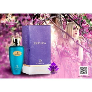 Erpura Extrait de Parfum 100 ml — product in een gestileerde setting; zeer nabije close-up; op een witte achtergrond