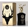 Lattafa Perfume Ameer Al Noble EDP 100 ml — product packaging; tight close-up; on a white background; closest framing