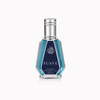 Fragrance World Suave EDP 50 ml — изображение товара; широкая композиция; на белом фоне