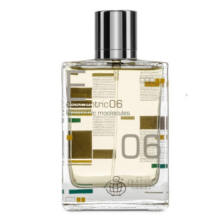 Fragrance World Esscentric 06 EDP 100 ml — tuotekuva; lähikuva; valkoisella taustalla