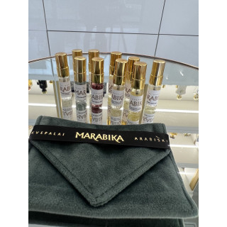 MARABIKA Sample set No. 3 EDP 3 ml × 10 — product view; tight close-up; on a white background