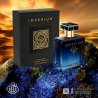 Fragrance World Imperium 100 ml — товар в стилизованной композиции; очень крупный план; на тёмном фоне