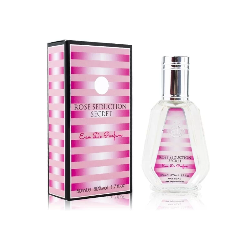 Rose Seduction Secret ➔ (Victoria`s Secret Bombshell) ➔ Arabialainen hajuvesi 50ml ➔ Fragrance World ➔ Taskuhajuvesi ➔ 1