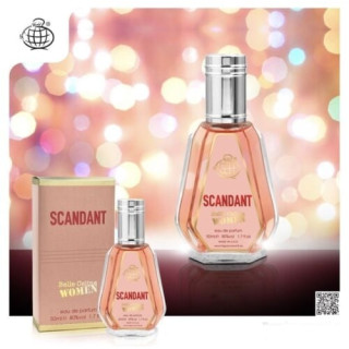 Fragrance World Scandant EDP 50 ml — toote vaade; väga lähivõte; valgel taustal