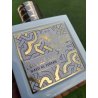 Lattafa Perfume Qaed Al Fursan Unlimited EDP 90 ml — productweergave; zeer nabije close-up; op een witte achtergrond