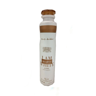 Lattafa Perfume Ana Abiyedh Poudree 300 ml — widok produktu; pełna kompozycja; na białym tle